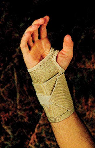 Sport-Aid Wrist Brace with Duo-Tension & Stability Insert, Medium Right, 3-3.5"
