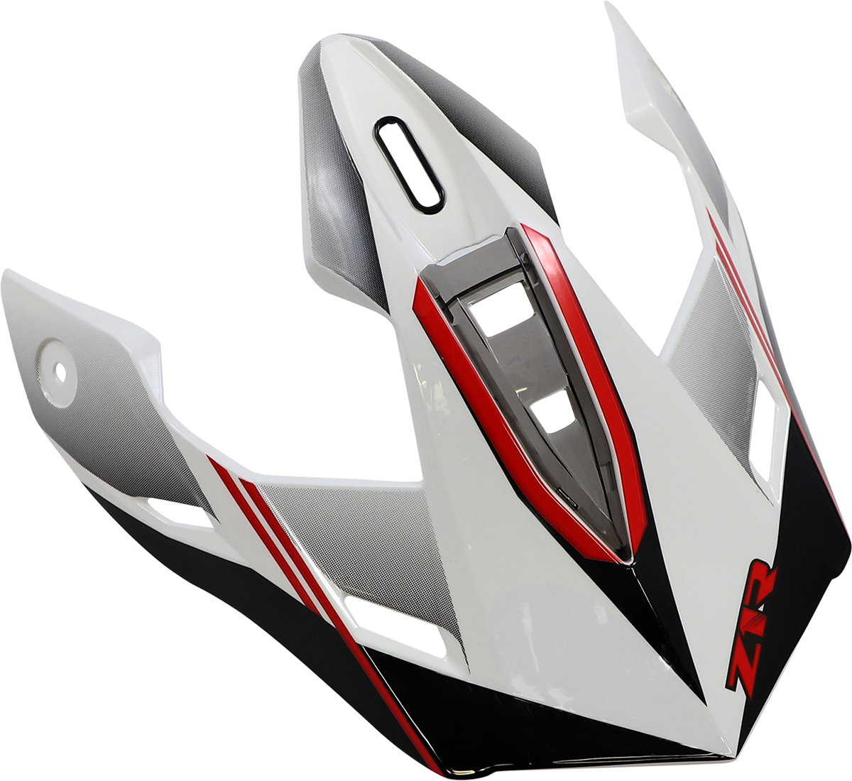 Z1R, Z1R Range Visor Kit - Bladestorm Black/Red/White for Z1R Helmets (Part #0130-0986)