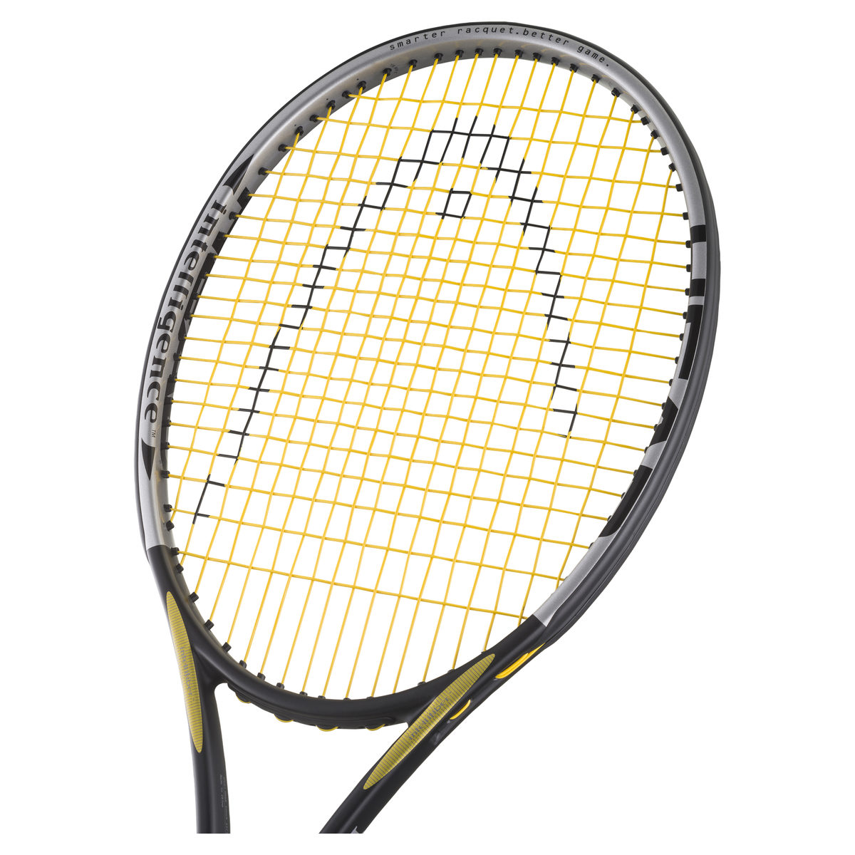 HEAD iPrestige MP 2.0 2026 Tennis Racquet in Black/Gold - head detail