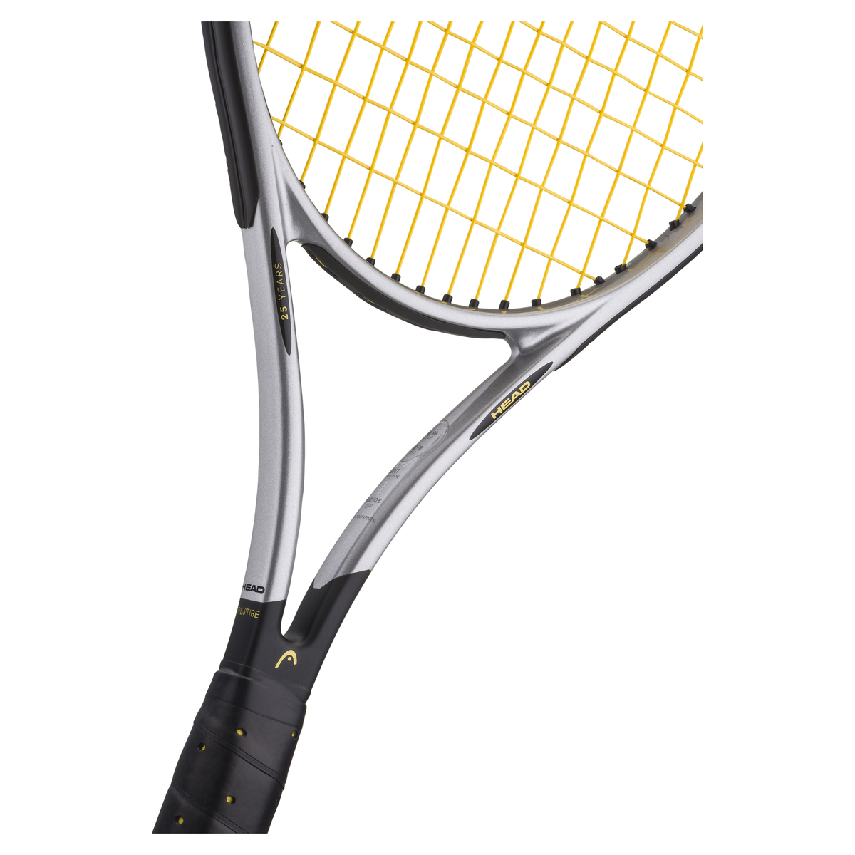 HEAD Prestige MP Limited 2026 Tennis Racquet in Silver/Black - frame detail