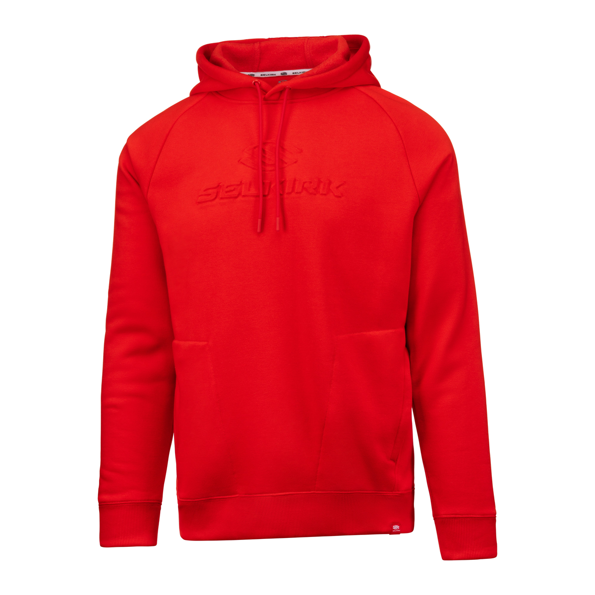 Selkirk Sport Unisex Essentials Embossed Knit Pickleball Hoodie Selkirk Red / XS