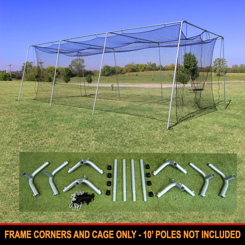 Cimarron 30x12x10 #24 Batting Cage & Frame Corners - Alternate View 6