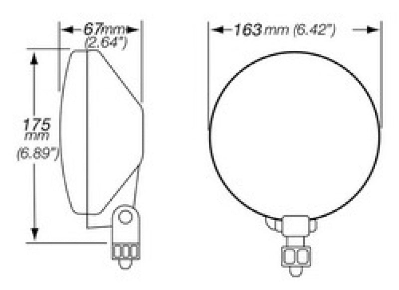 Hella 12V H3 12V ECE Fog Lamp - View 17