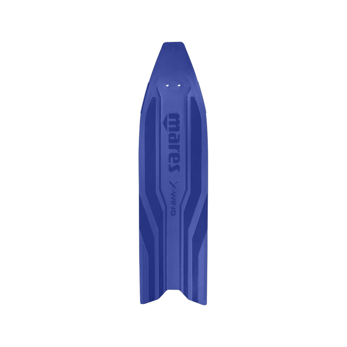 Mares Blade X-Wing Short Diving Fins in Blue - front view