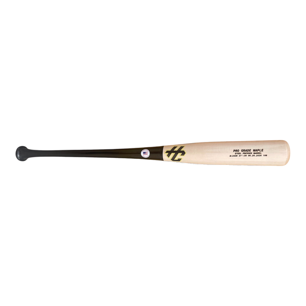 243R Maple Baseball Bat 31" | End-Loaded Power Bat HC Bats - sku-48589524959437 - Great Call Athletics
