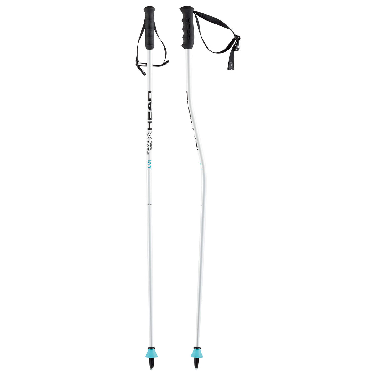 HEAD Worldcup SG JR Junior Race Ski Poles - pair view