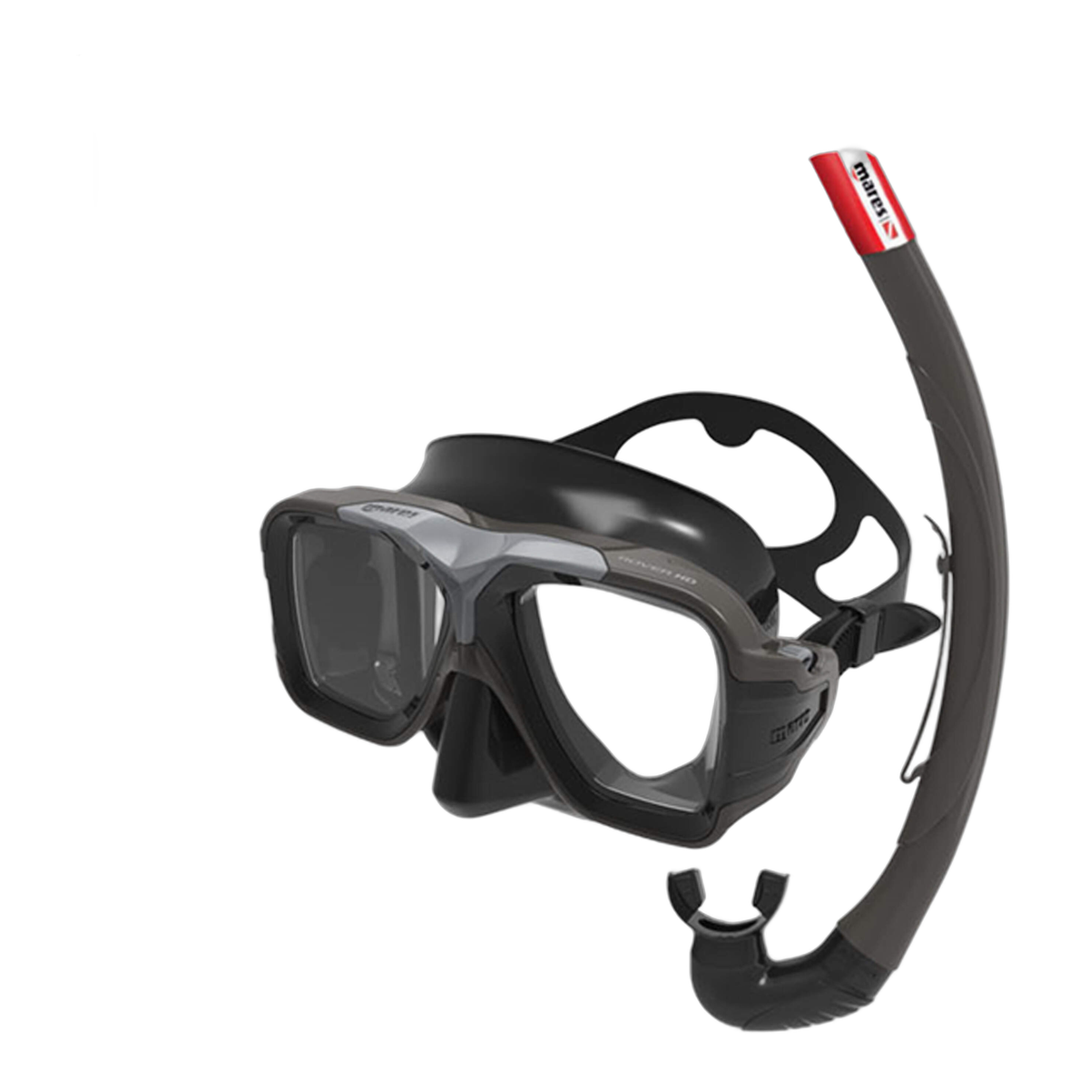 Mares DC Set Rover HD Masks & Snorkels (6 pcs) Diving Mask in Black/GB/K - front view