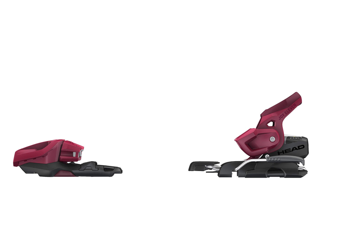 Tyrolia JOY 11 GW SLR Womens Ski Binding, Red/Dark Red, 90 mm Brake - left view