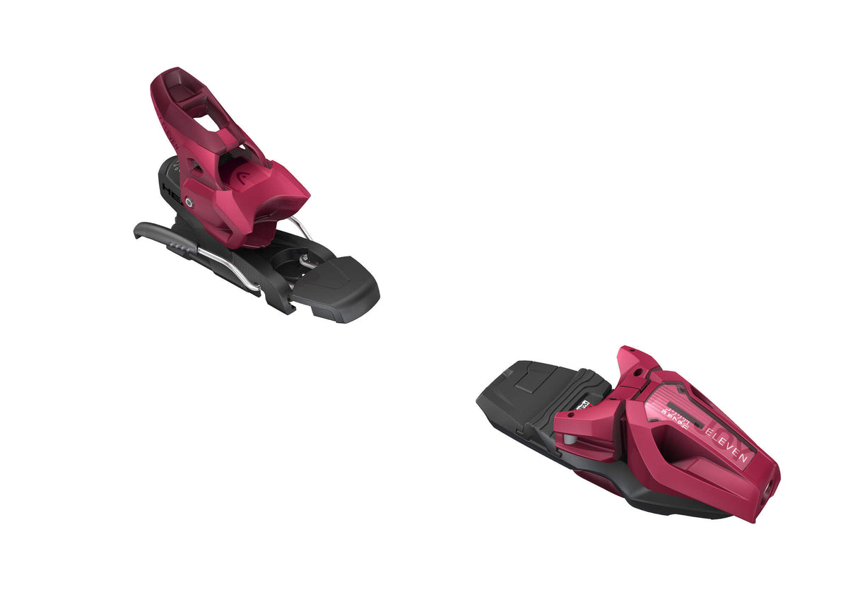 Tyrolia JOY 11 GW SLR Womens Ski Binding, Red/Dark Red, 90 mm Brake - side view right