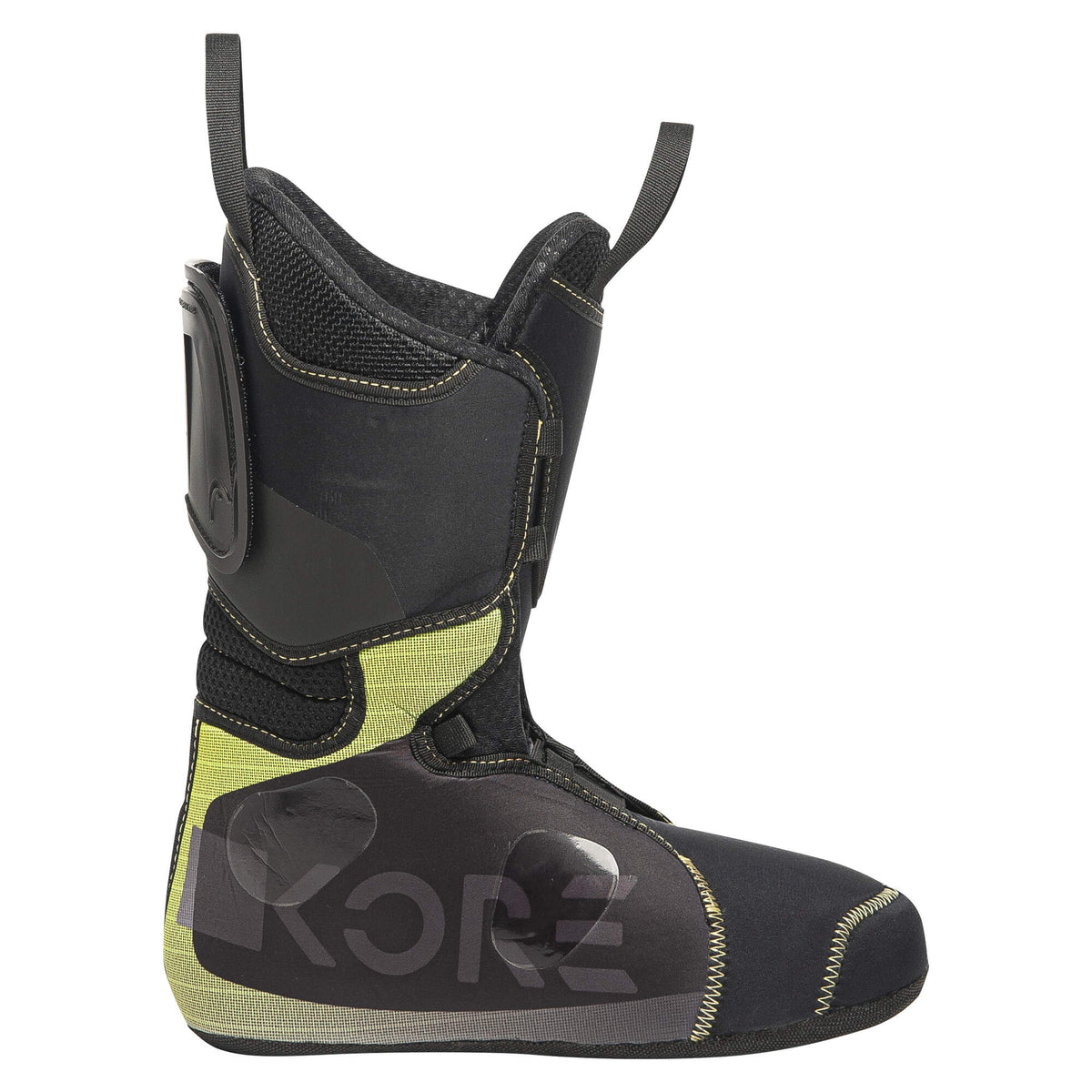 HEAD KORE RS 130 GW Ski Boots, Anthracite/Yellow in Anthracite/Yellow - liner