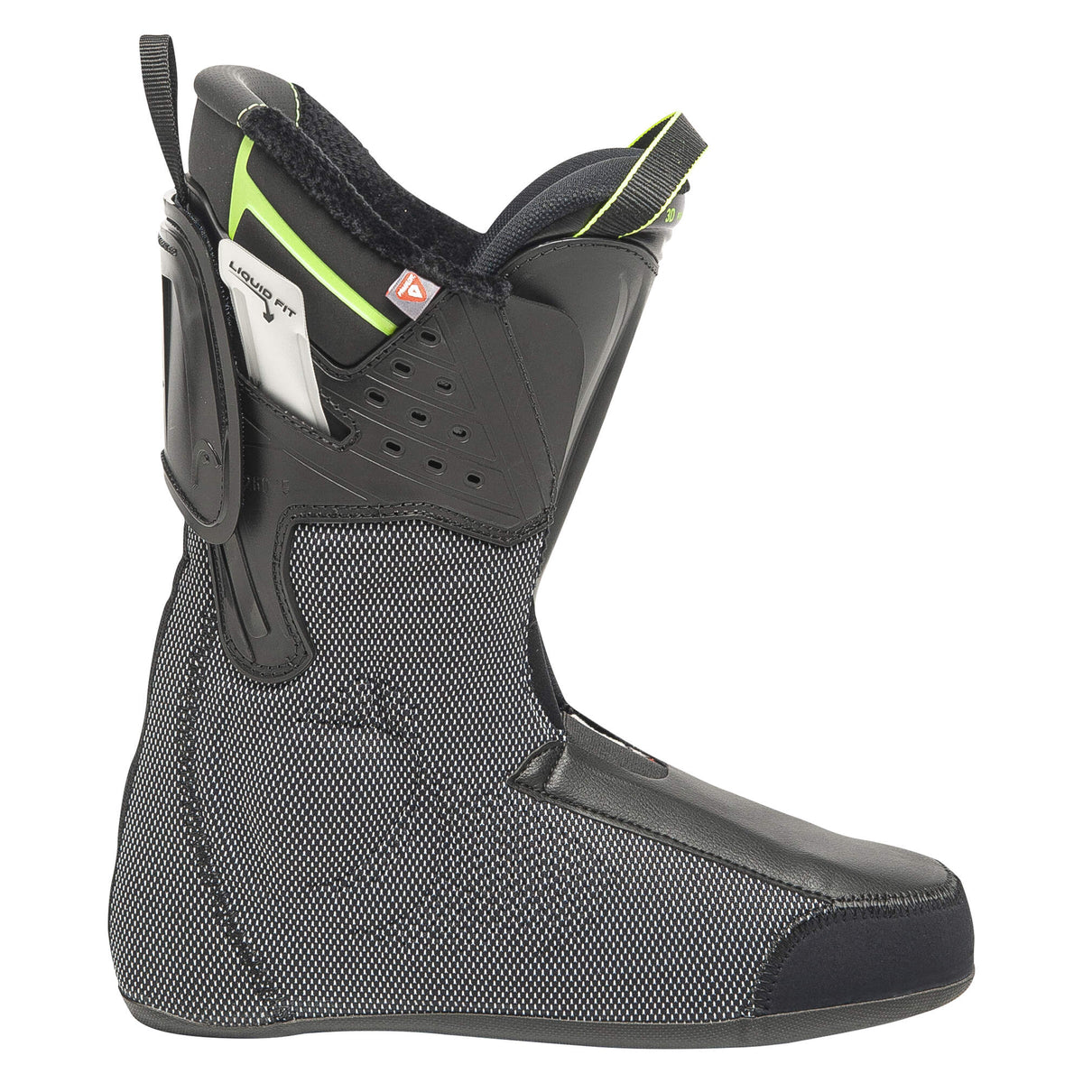 HEAD FORMULA RS 130 GW Ski Boots, Black/Yellow in Black - liner detail