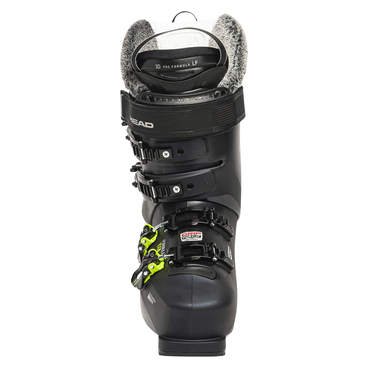 HEAD FORMULA 105 W GW Womens Ski Boots, Dark Blue/Yellow, 27.5 - front view