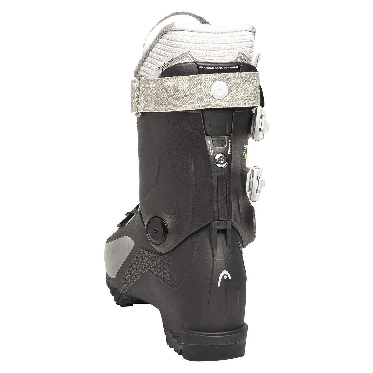 HEAD EDGE LYT 100 W GW Womens Ski Boots, Anthracite in Gray - rear view