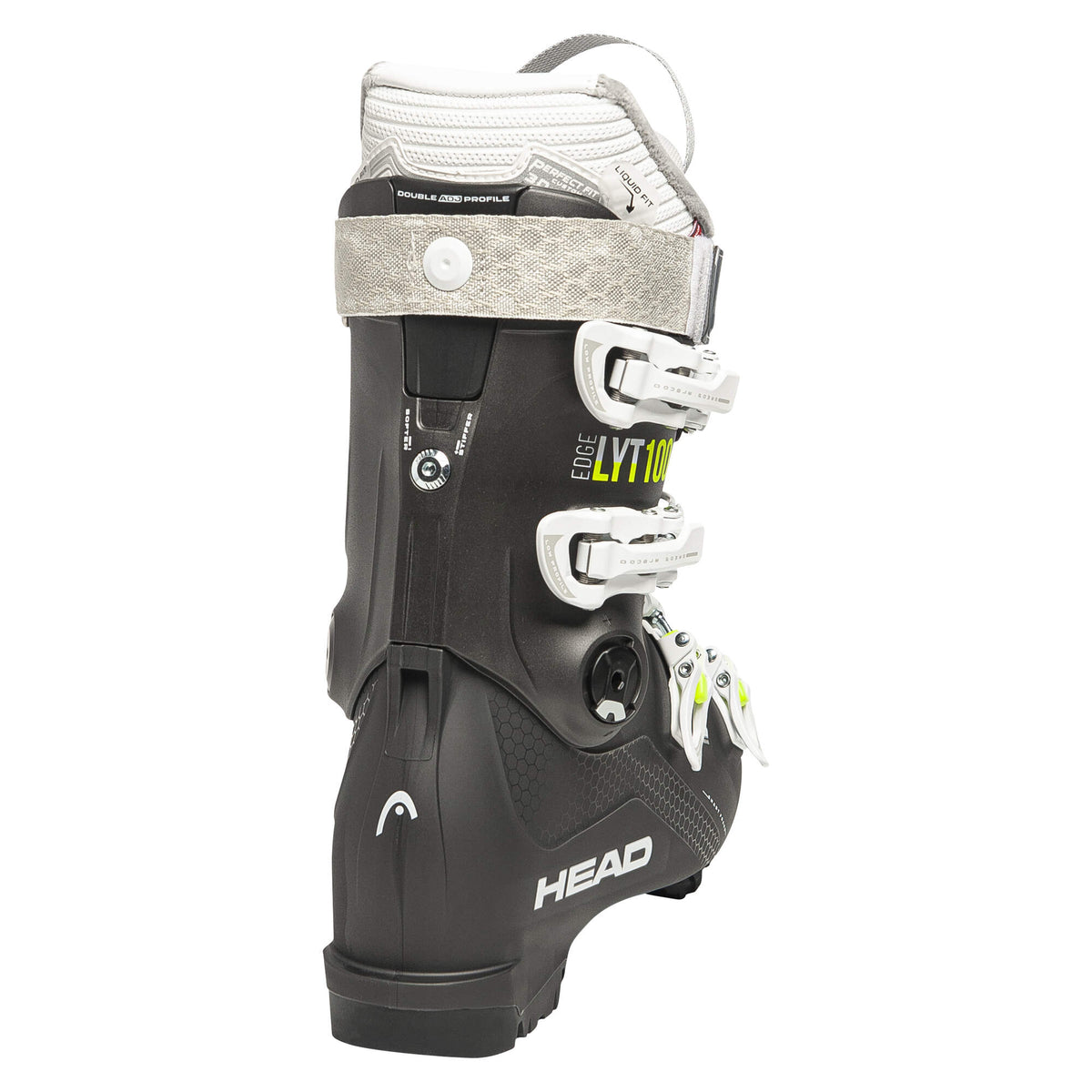 HEAD EDGE LYT 100 W GW Womens Ski Boots, Anthracite in Gray - inside view
