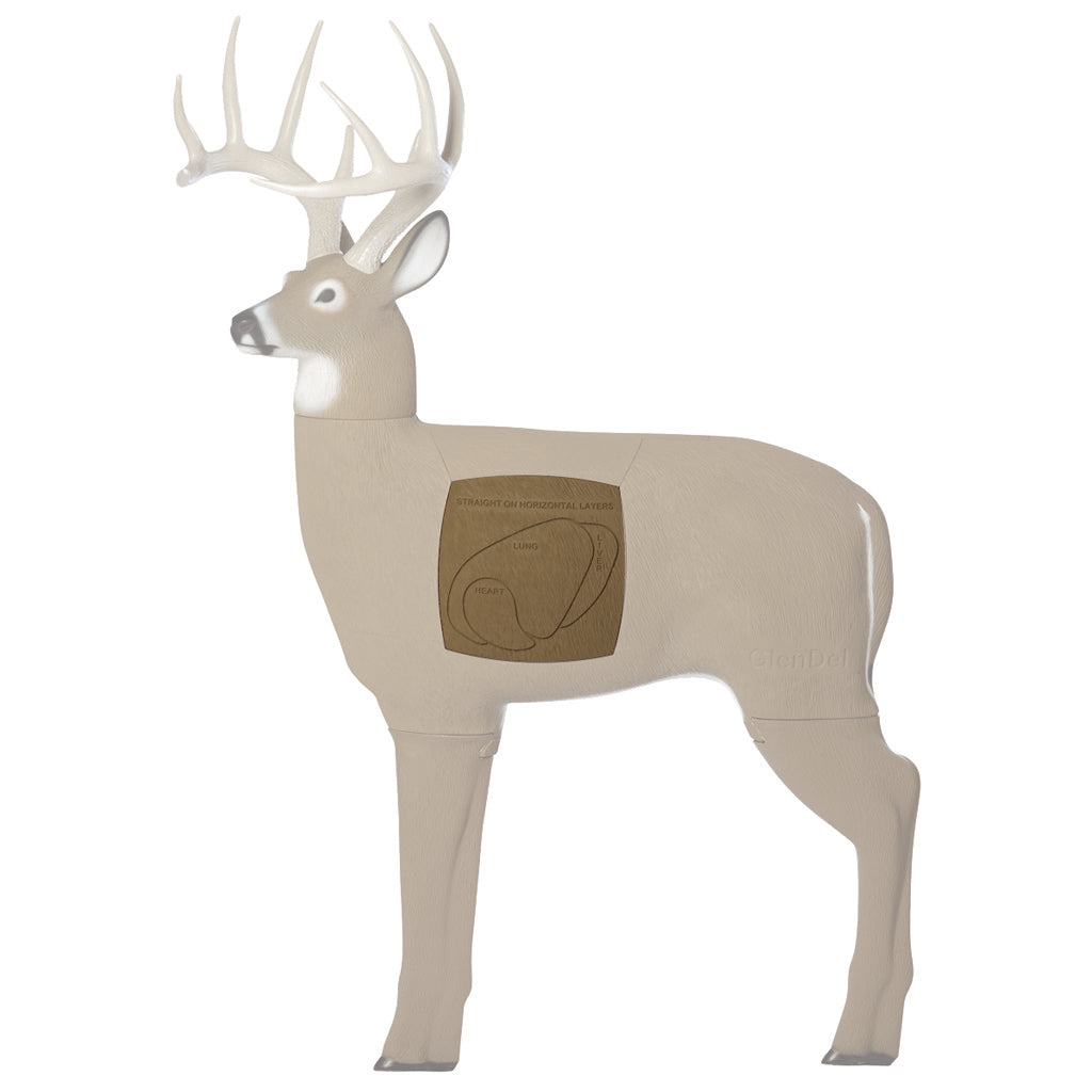 GlenDel Replacement Core in Full-Rut Buck - Front View