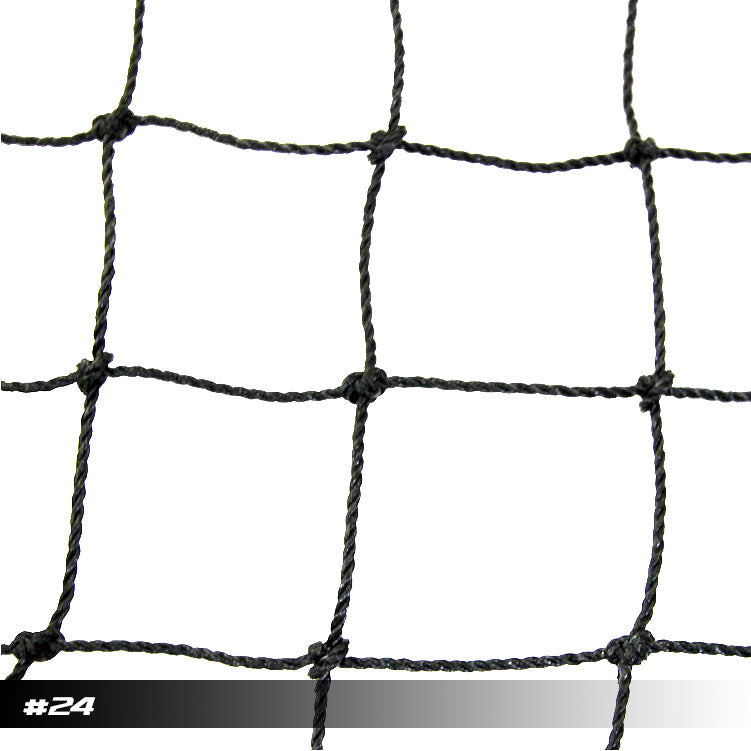 Cimarron 30x12x10 #24 Twisted Poly Batting Cage Net - Front View