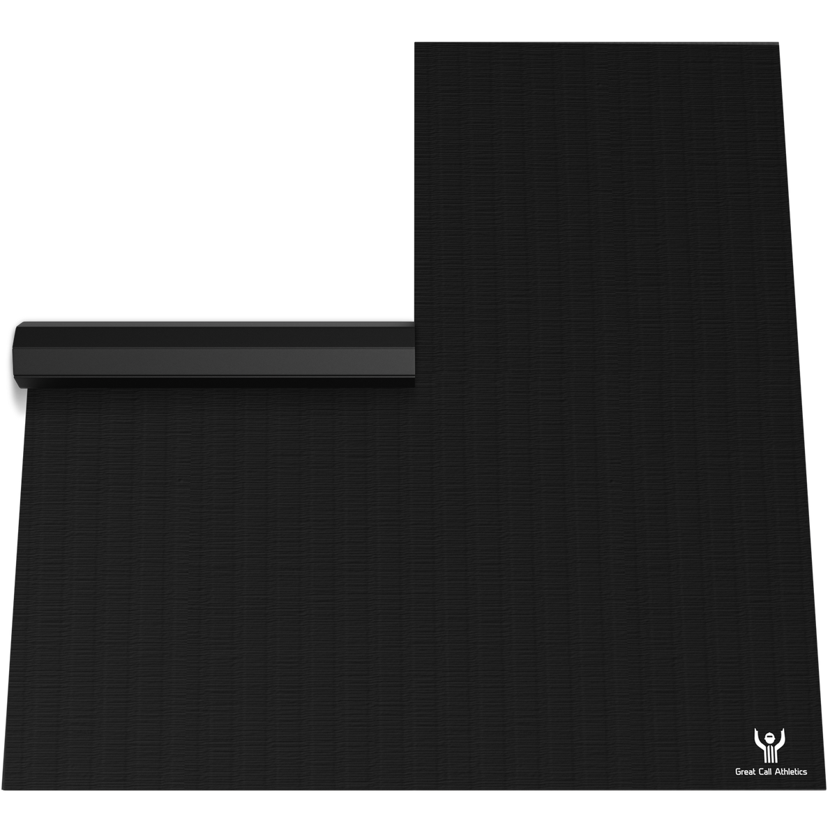 10x10 black BJJ wrestling mat 1.25 inch thick shock absorbing foam Tatami