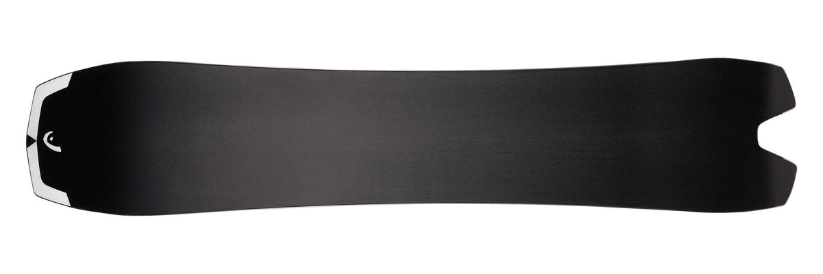 HEAD E.B.I. LYT Swallow Tail Snowboard, Black/Red in Black - base view