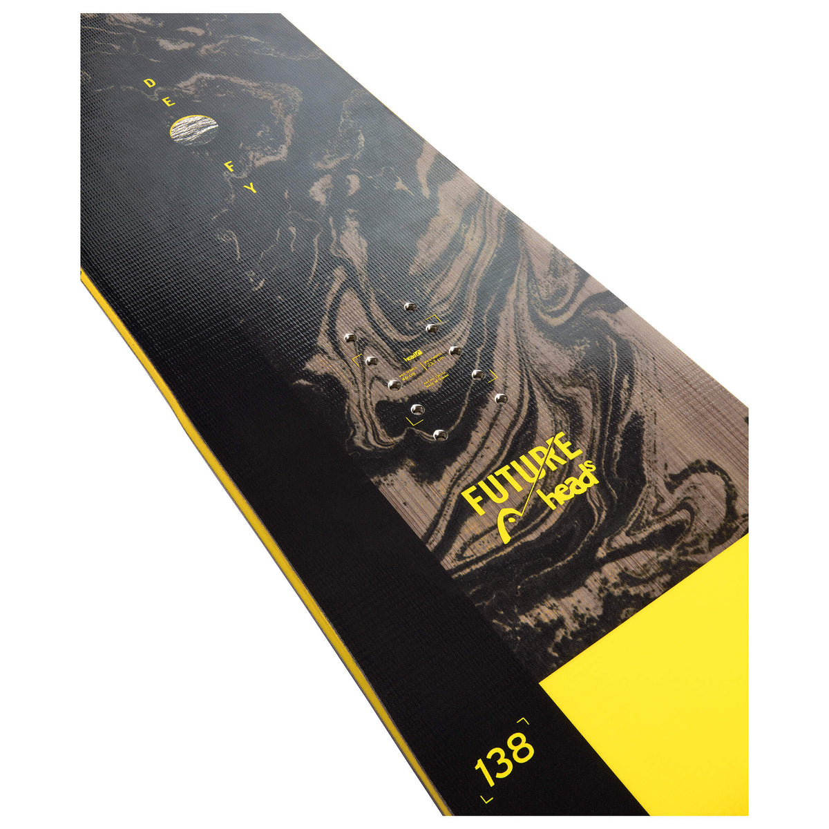 HEAD DEFY YOUTH Freestyle Snowboard, 138 cm - topsheet detail