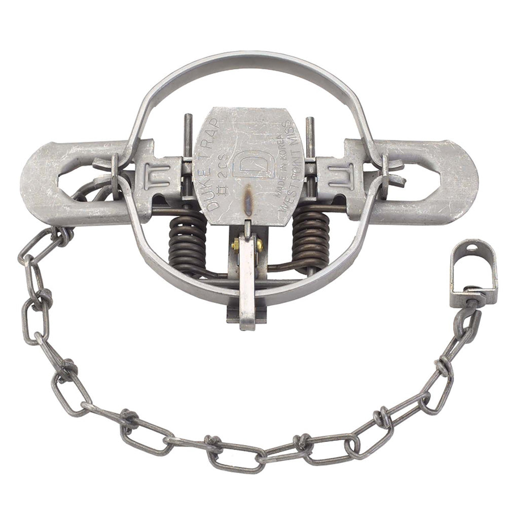 Duke Coil Spring Trap in No. 2 - Front View