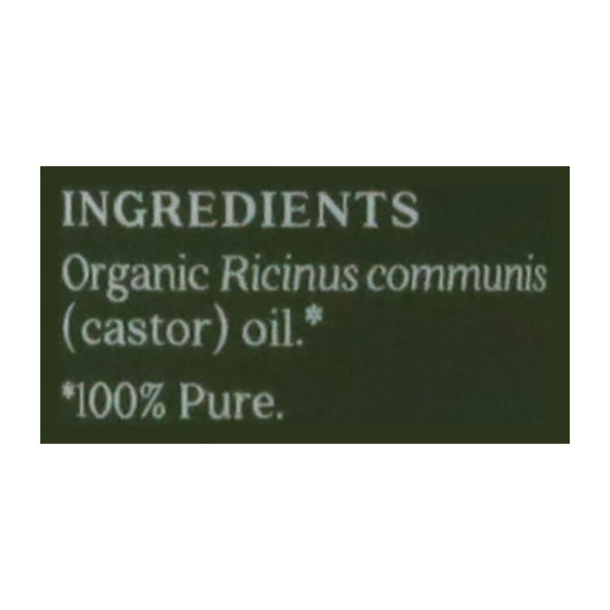 Aura Cacia Organic Castor Oil, 1 fl oz - View 2