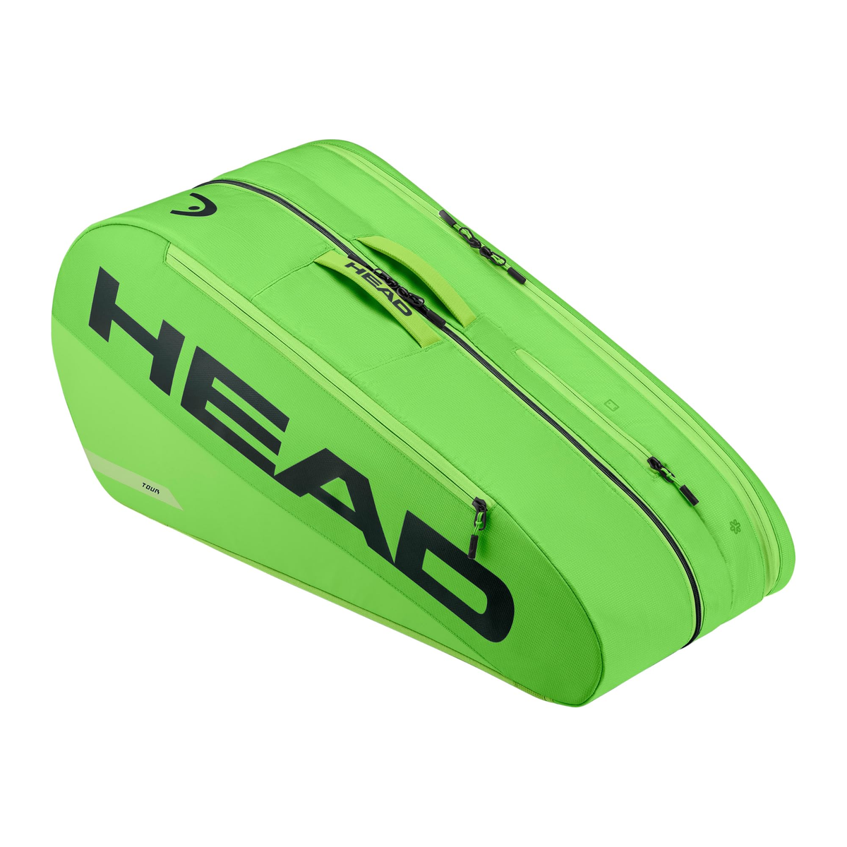 HEAD Tour Racquet Tennis Bag L in Slime Green - side view