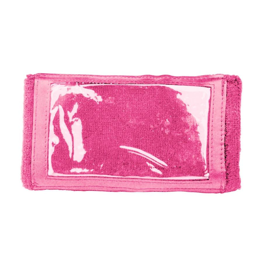 Martin Sports Adult Football Wrist Coach, Three Pocket in Pink - Front View