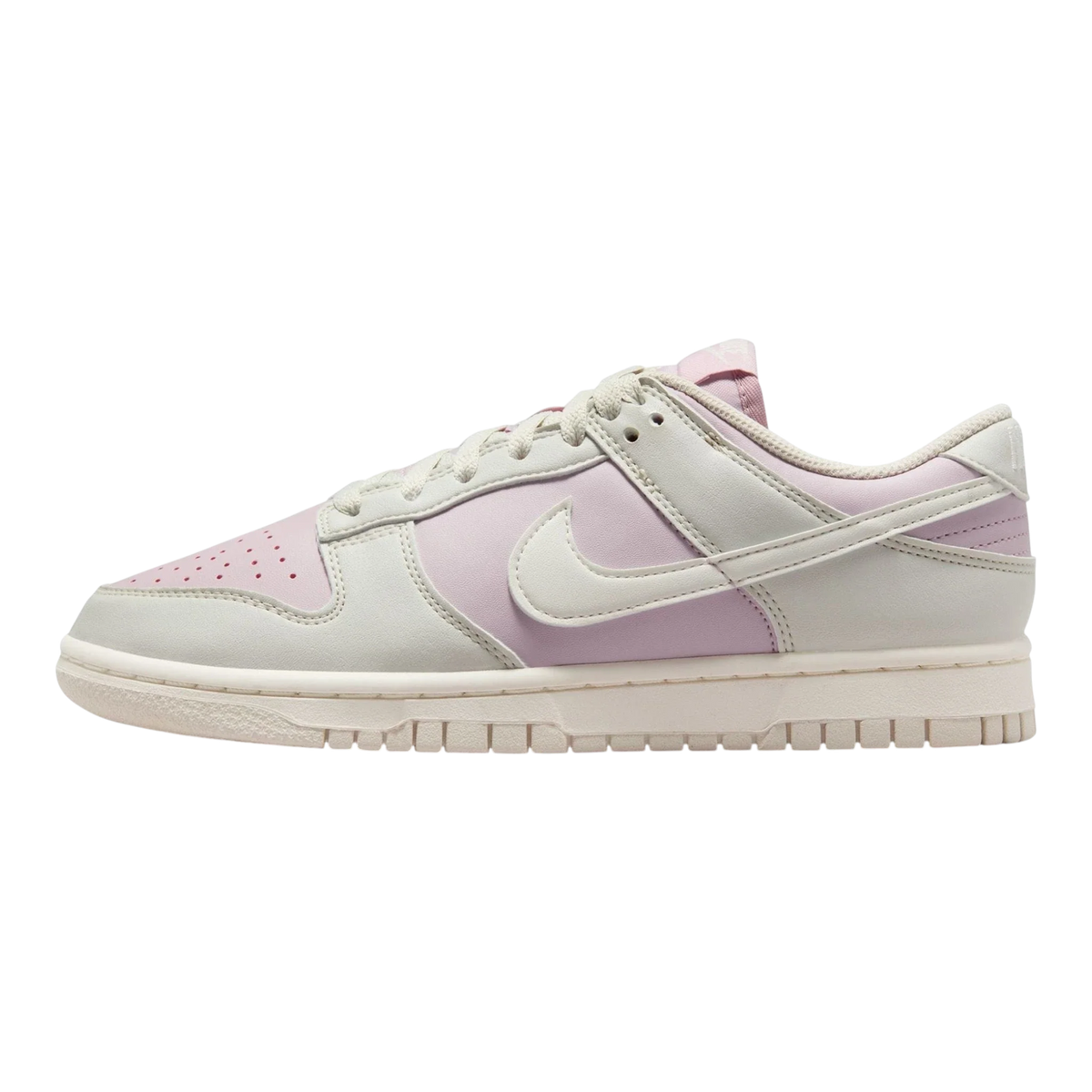 Nike Dunk Low Next Nature Women's Sneakers — White/Platinum Violet Low-Top