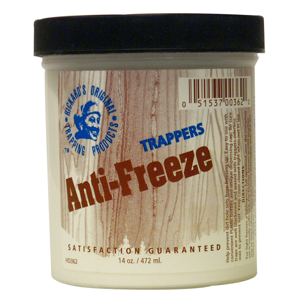 Pete Rickard Rickards Trappers Antifreeze Powder - Front View