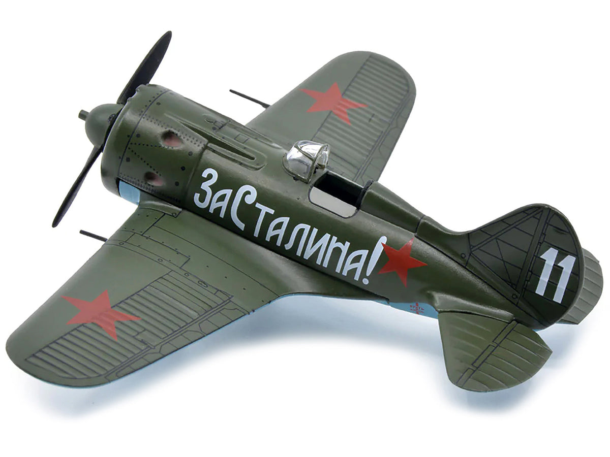 Polikarpov I-16 Fighter Plane (USSR 1933) 1/72 Diecast Model by Warbirds of WWII - View 2