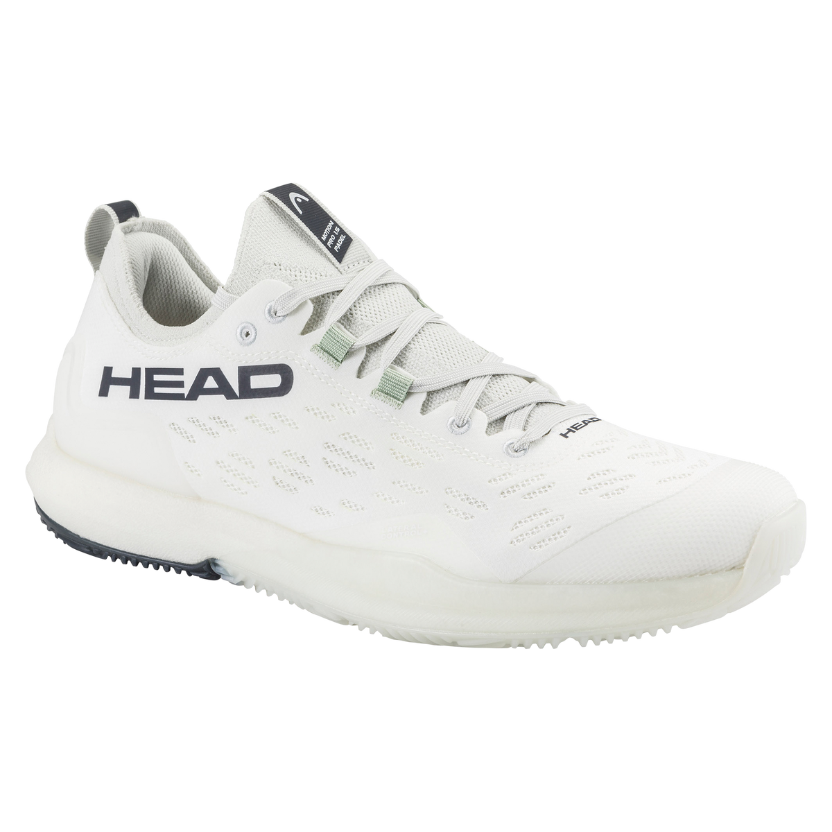 HEAD Motion Pro 1.5 Mens Padel Shoes White Black Blue - view 2