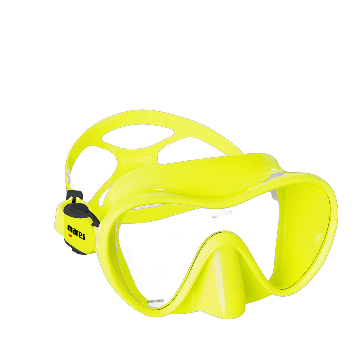 Mares Tropical Diving Mask in YF/YF - front view
