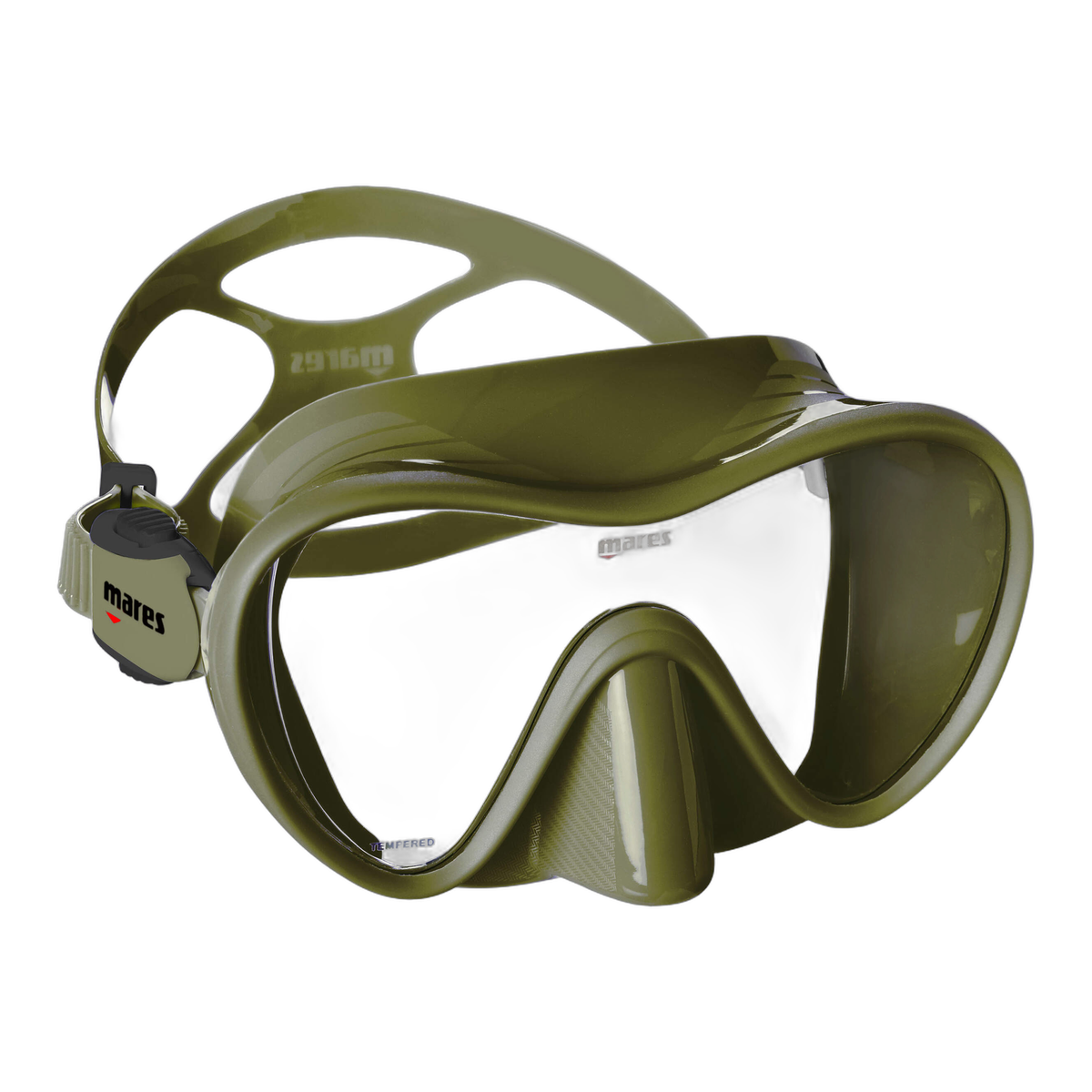 Mares Tropical Diving Mask in OL/OL - front view
