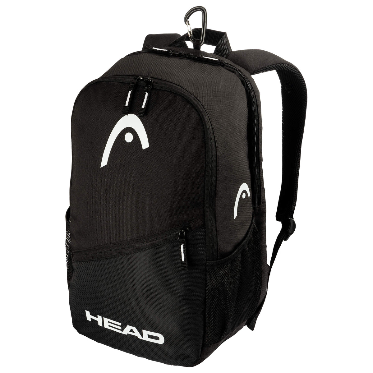 HEAD Tour Pickleball Backpack 22L, Black/White - front view
