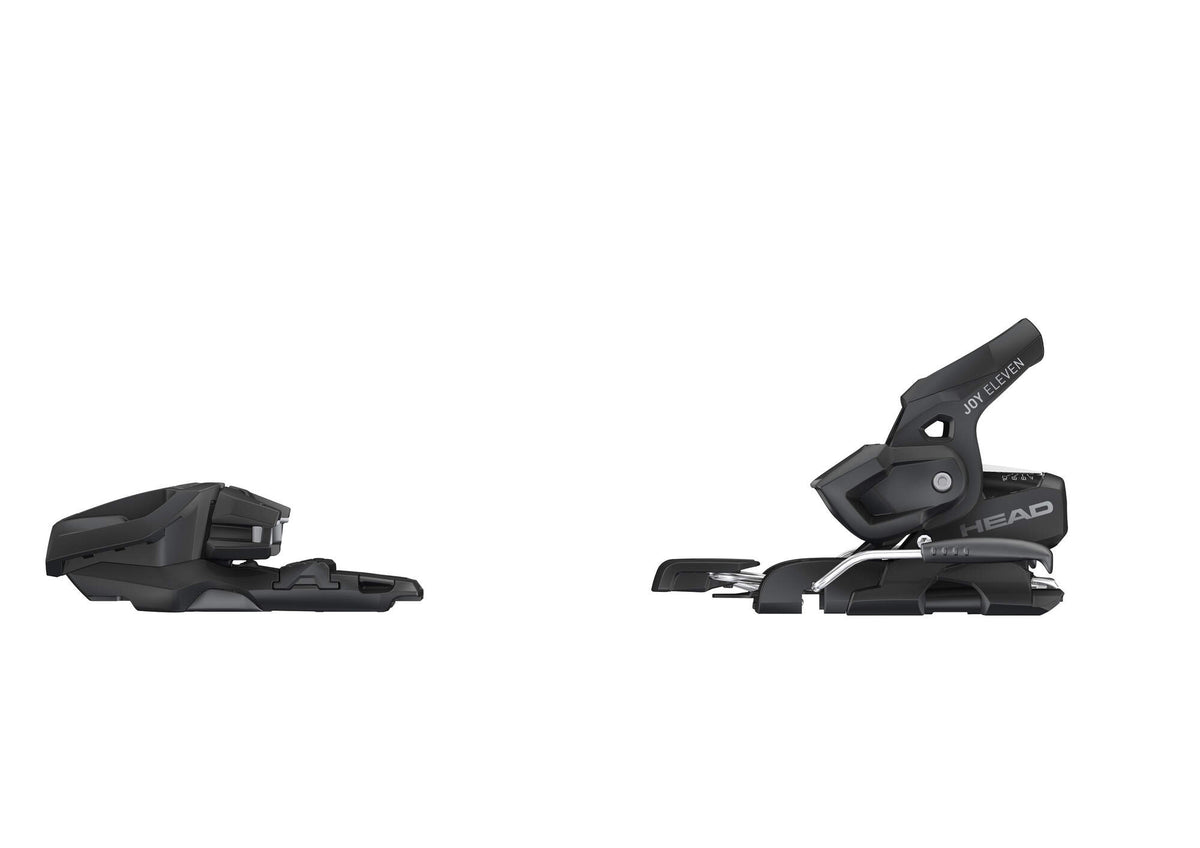 Tyrolia JOY 11 GW SLR Womens Ski Bindings, Matte Black, 90 mm Brake in Black - left side view