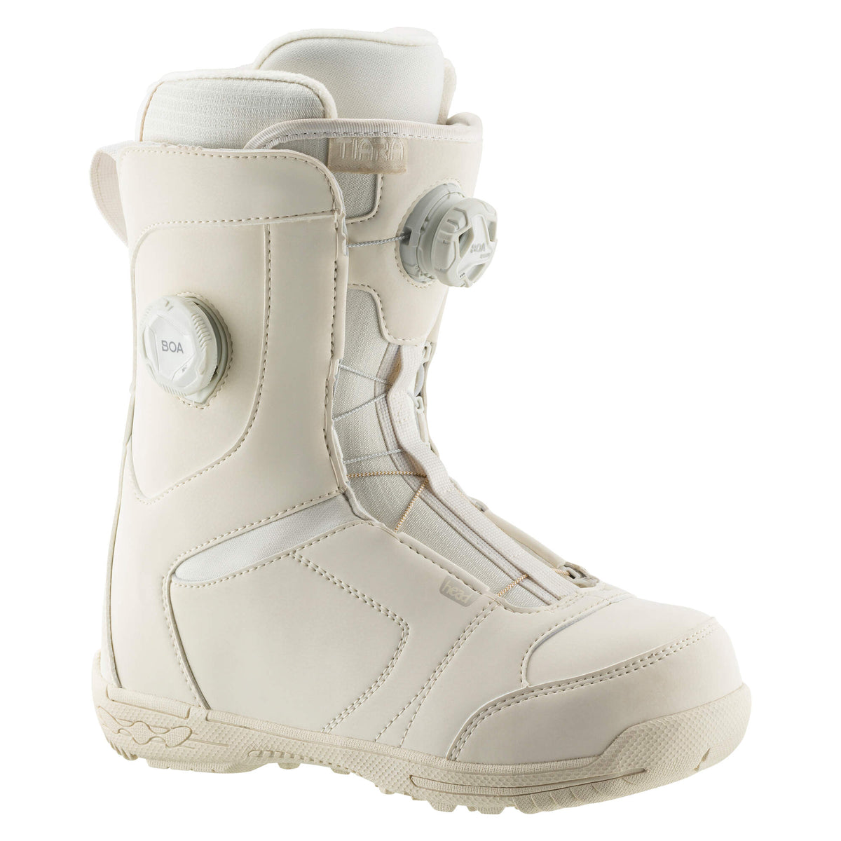 HEAD TIARA LYT BOA Focus Womens Snowboard Boots, Sand in Beige - side view