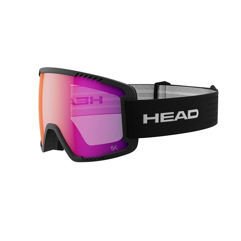 HEAD CONTEX PRO 5K Ski Goggles, Red/Black in Red - front view