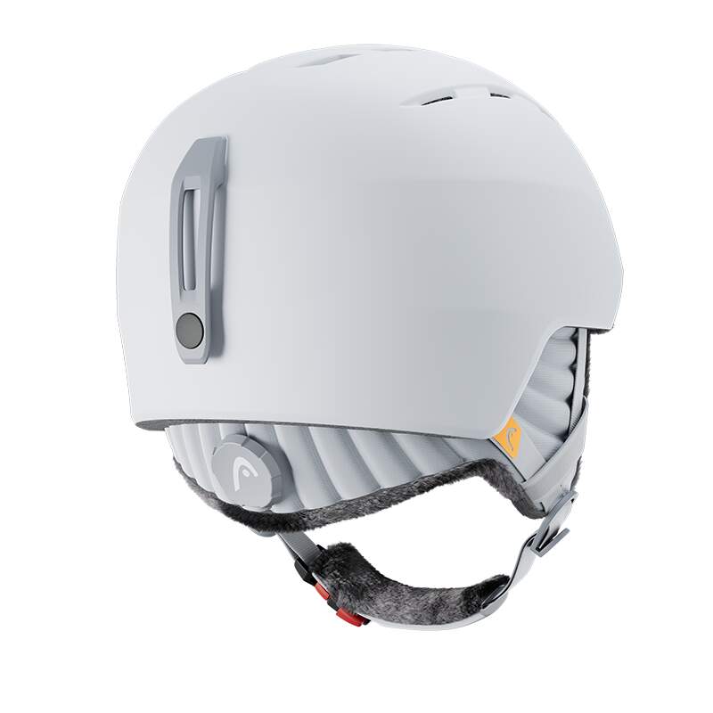 HEAD VALERY Womens Ski Helmet, White in White - back view