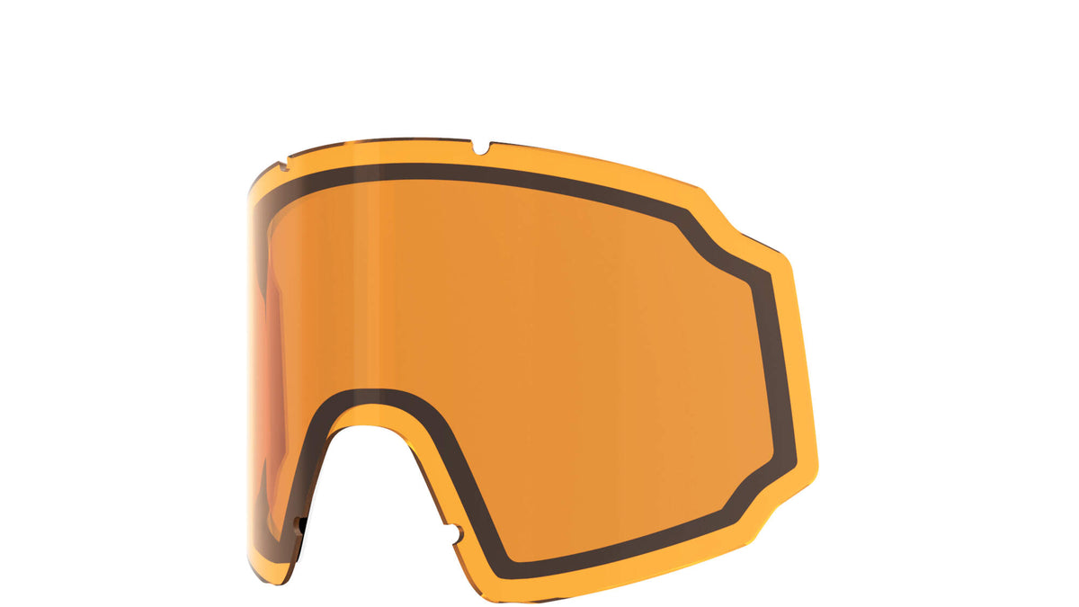 HEAD NEVES PRO 5K RACE Ski Goggles, Chrome Lens with Spare Lens, Size L - spare lens