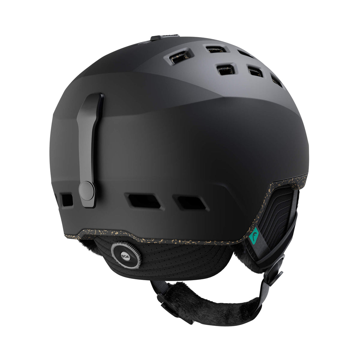 HEAD REV RETHINK Ski Helmet, Black, Size XS/S in Black - back angle view