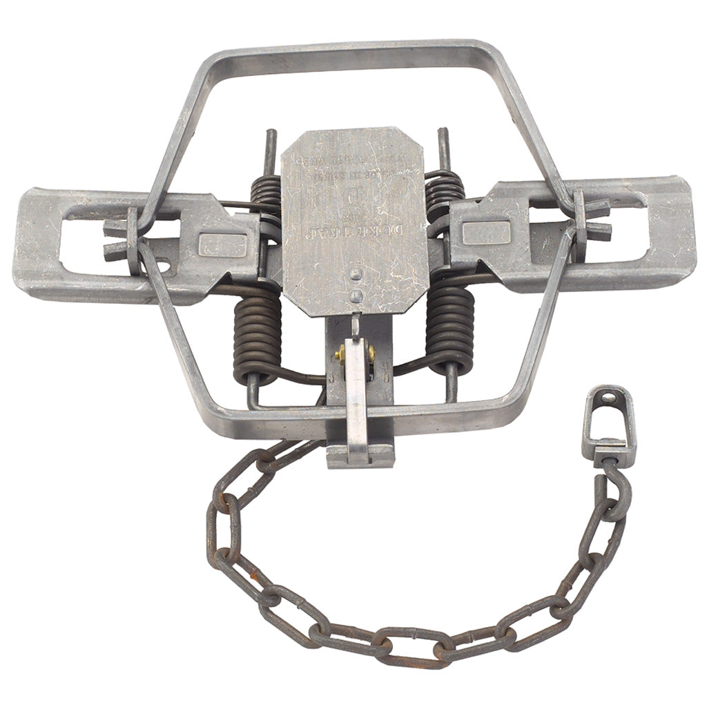 Duke Coil Spring Trap in No. 4 - Front View