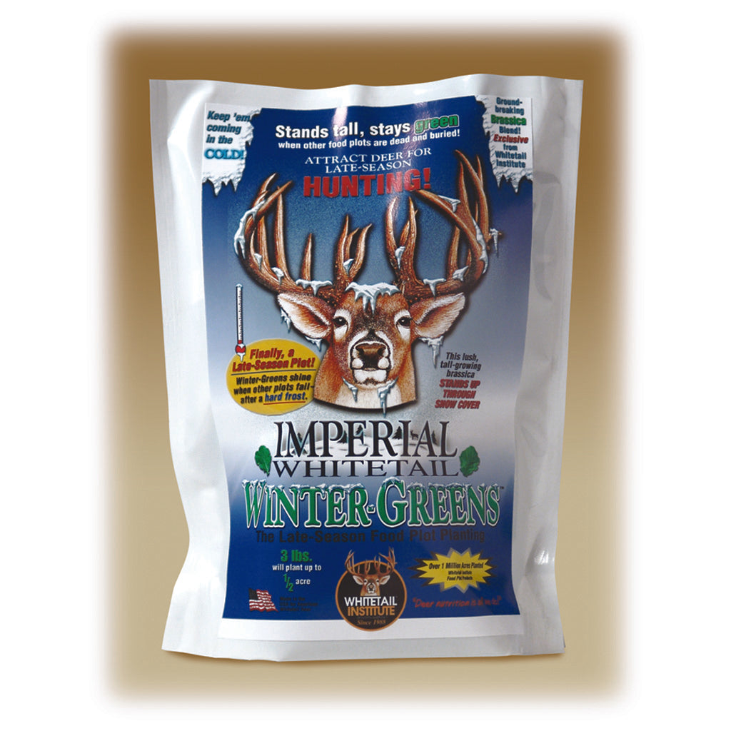 Whitetail Institute Wintergreens Seed in 3 lbs. - Front View