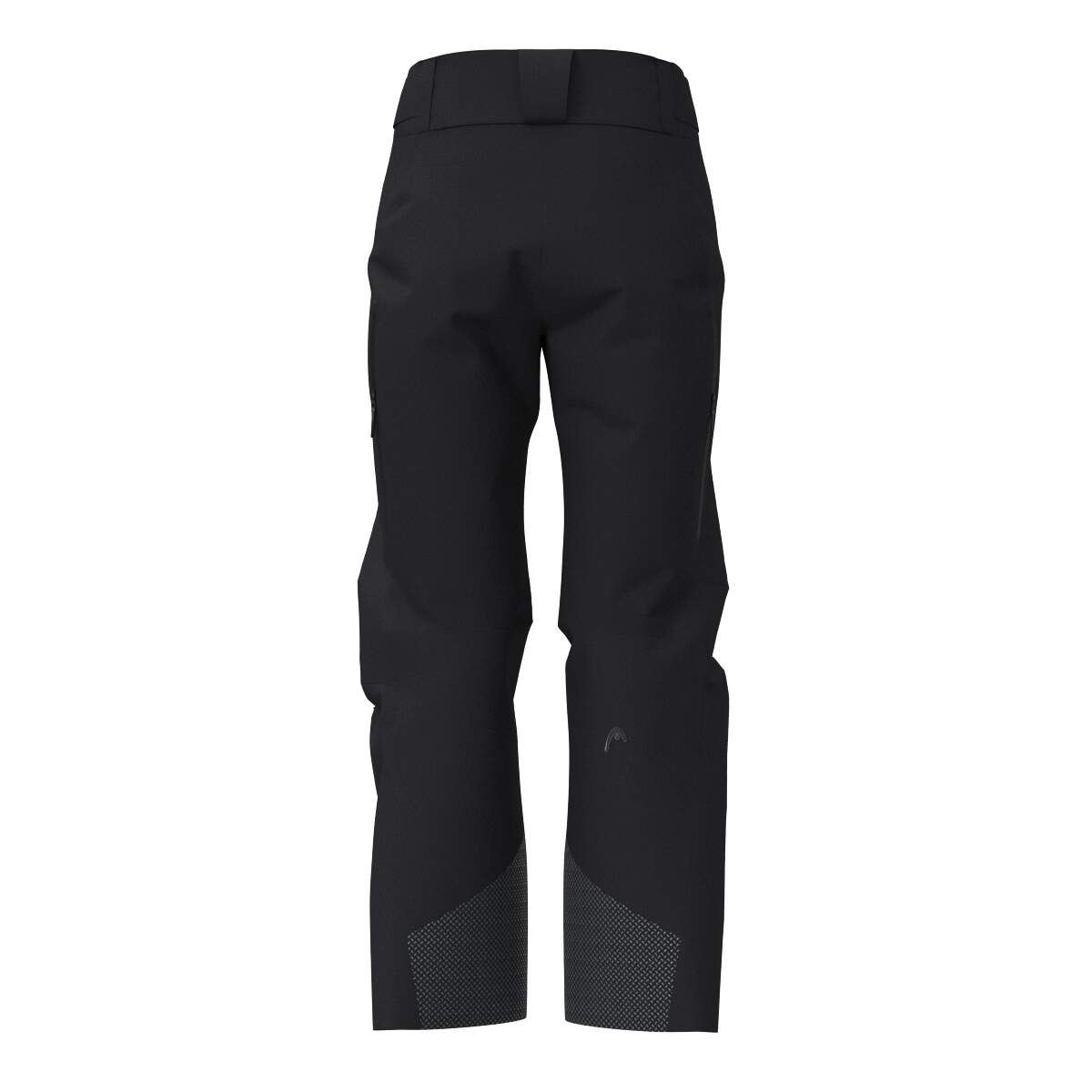 HEAD KORE NORDIC Womens Insulated Ski Pants, Black in Black - back view