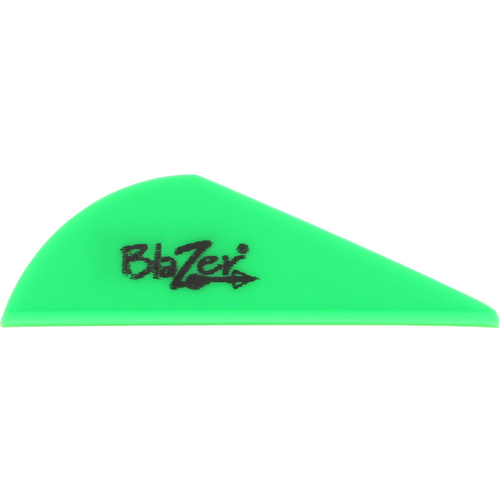 Bohning Blazer Vanes in Neon Green 36 pk. - Front View