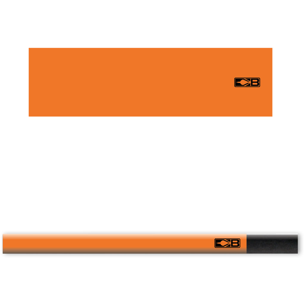 Bohning Blazer Arrow Wraps in Neon Orange 4 in. 13 pk. - Front View