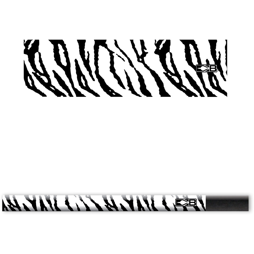 Bohning Blazer Arrow Wraps in White Tiger 4 in. 13 pk. - Front View
