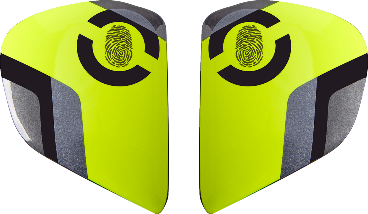ARAI HELMETS, ARAI HELMETS Vas-V Side Pods - Face - Fluorescent Yellow 025726