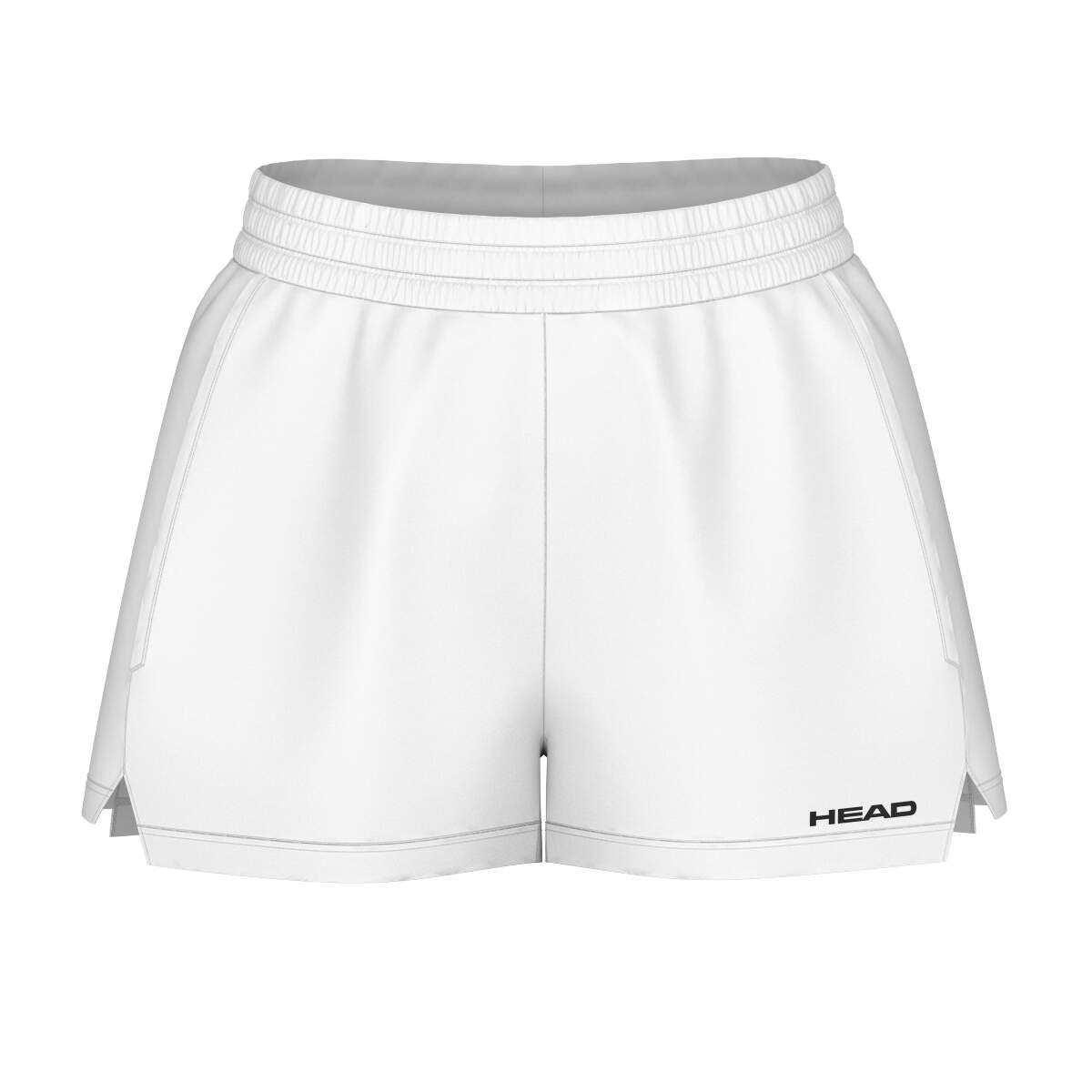 HEAD PLAY Womens Tennis Shorts in White - front view