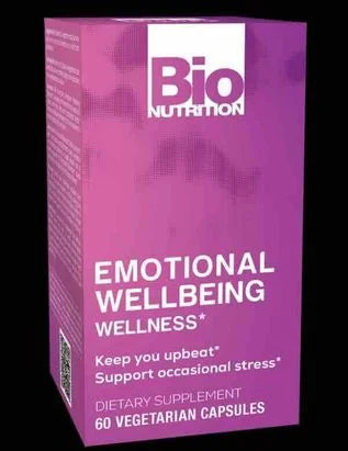 Bio Nutrition Emotional Wellbeing, 60 veg capsules