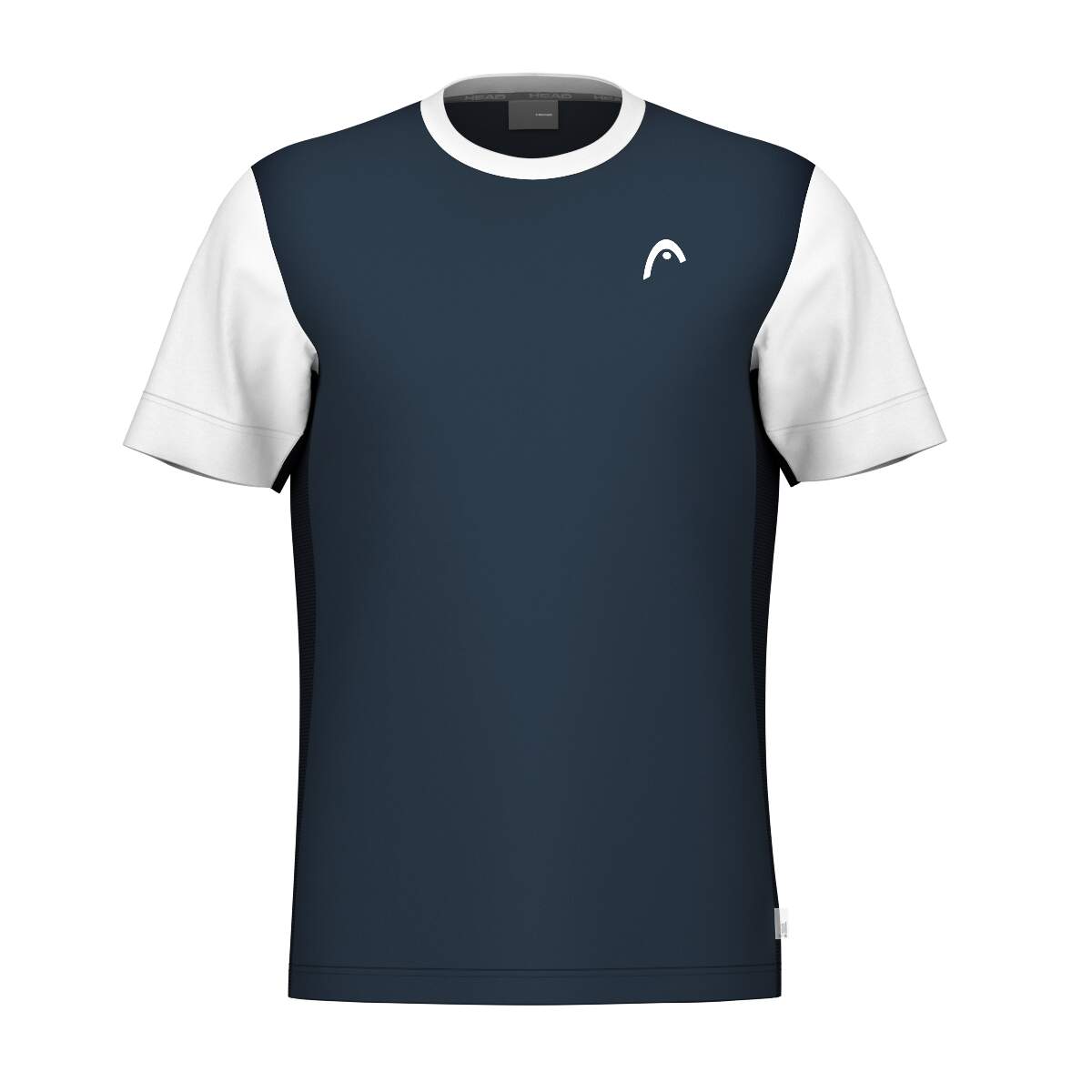 HEAD SLICE Mens Tennis T-Shirt, Navy in Navy - front view